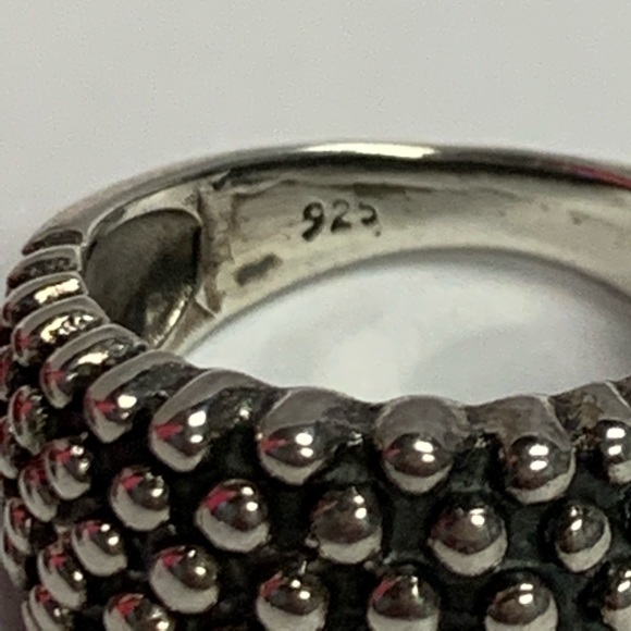 925 Silver Statement Ring - Picture 4 of 5